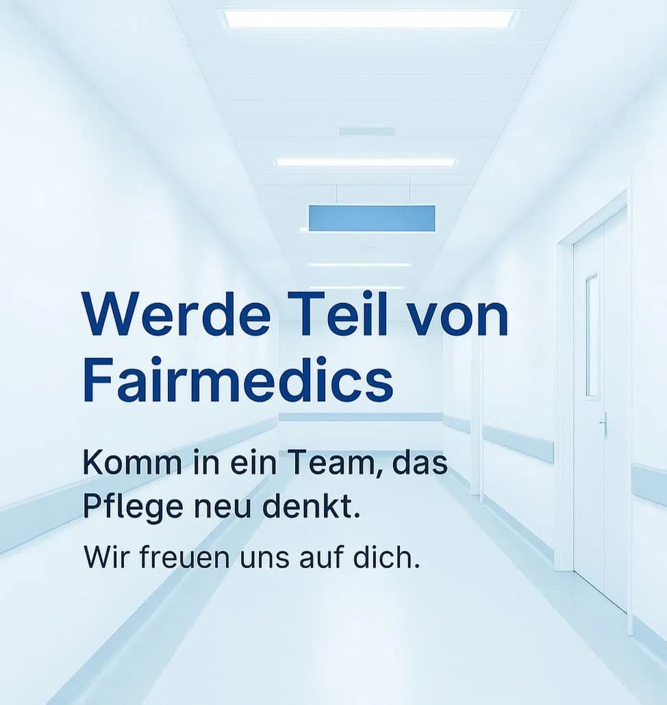 werde Teil von Fairmedics