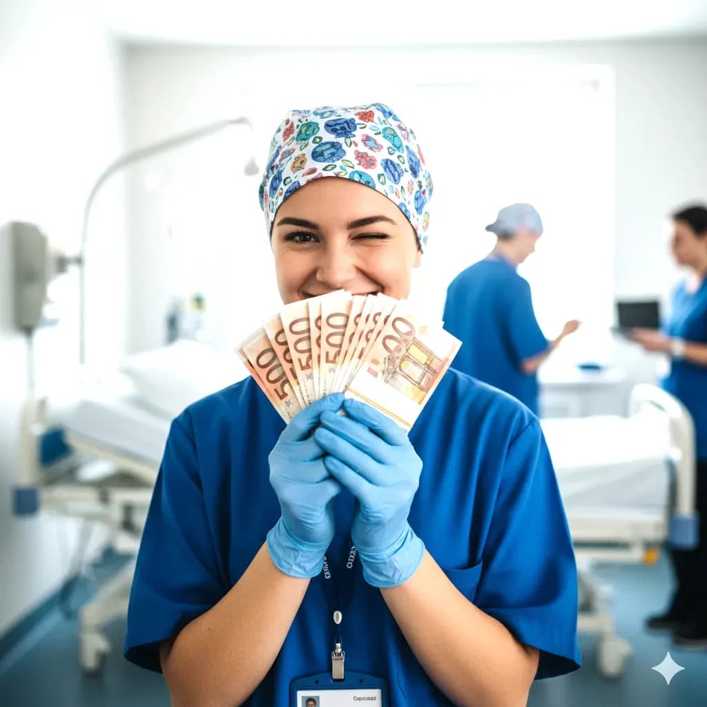 Was für ein Gehalt verdient man als OTA in der Zeitarbeit in Hamburg?