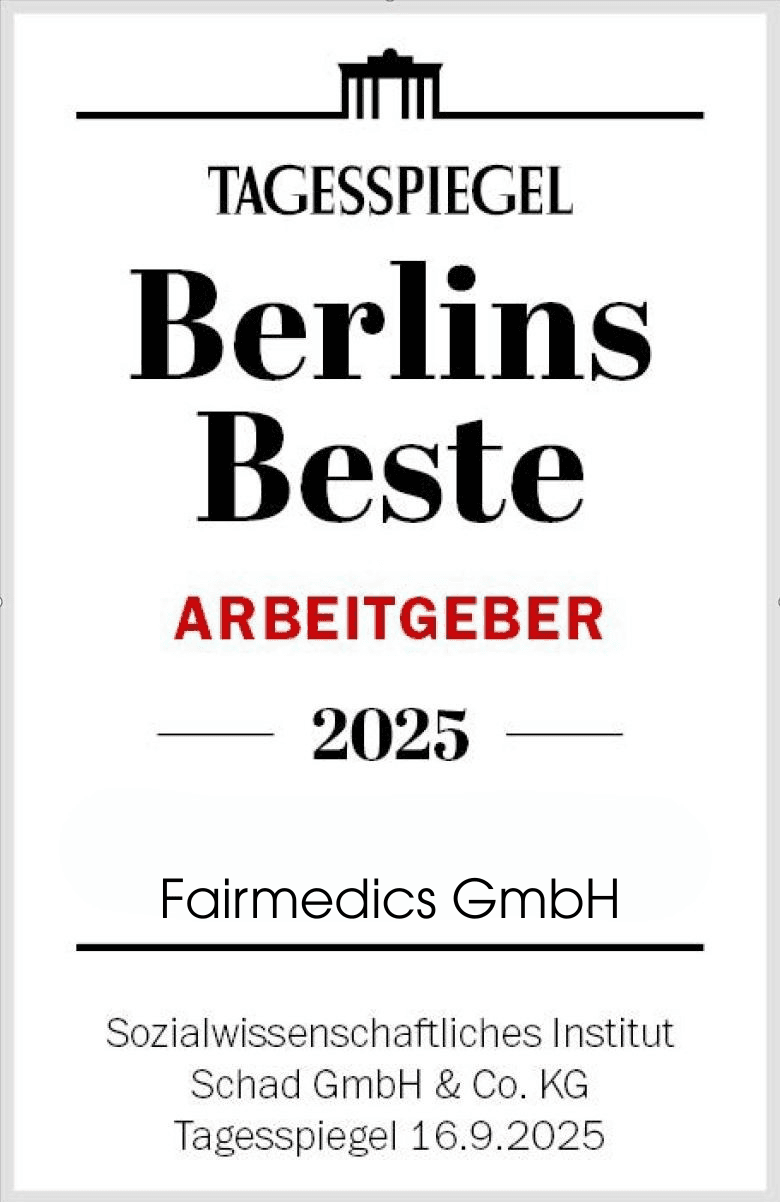 Fairmedics - Berlins Bester Arbeitgeber 2025 - was kommt als nächstes?