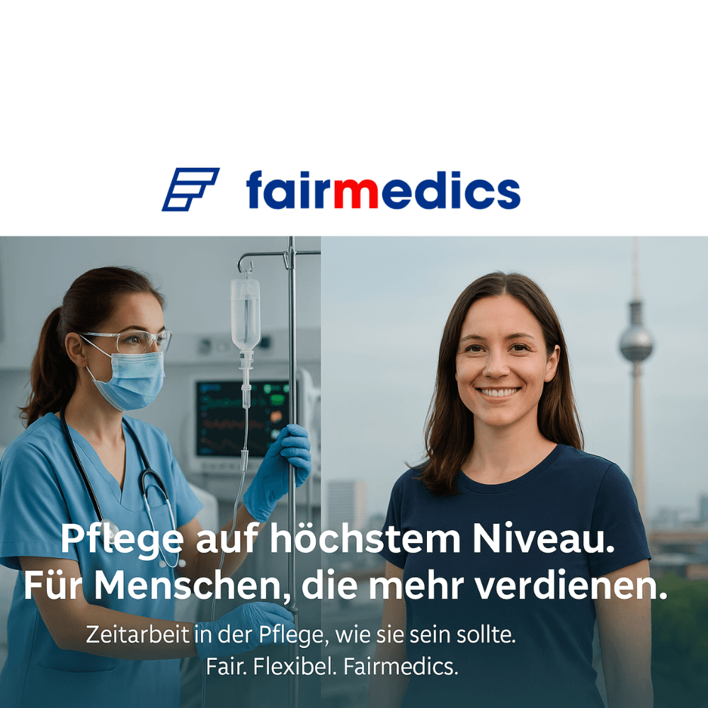 Pflege auf höchstem Niveau. Zeitarbeit in der Pflege wie sie sein sollte.