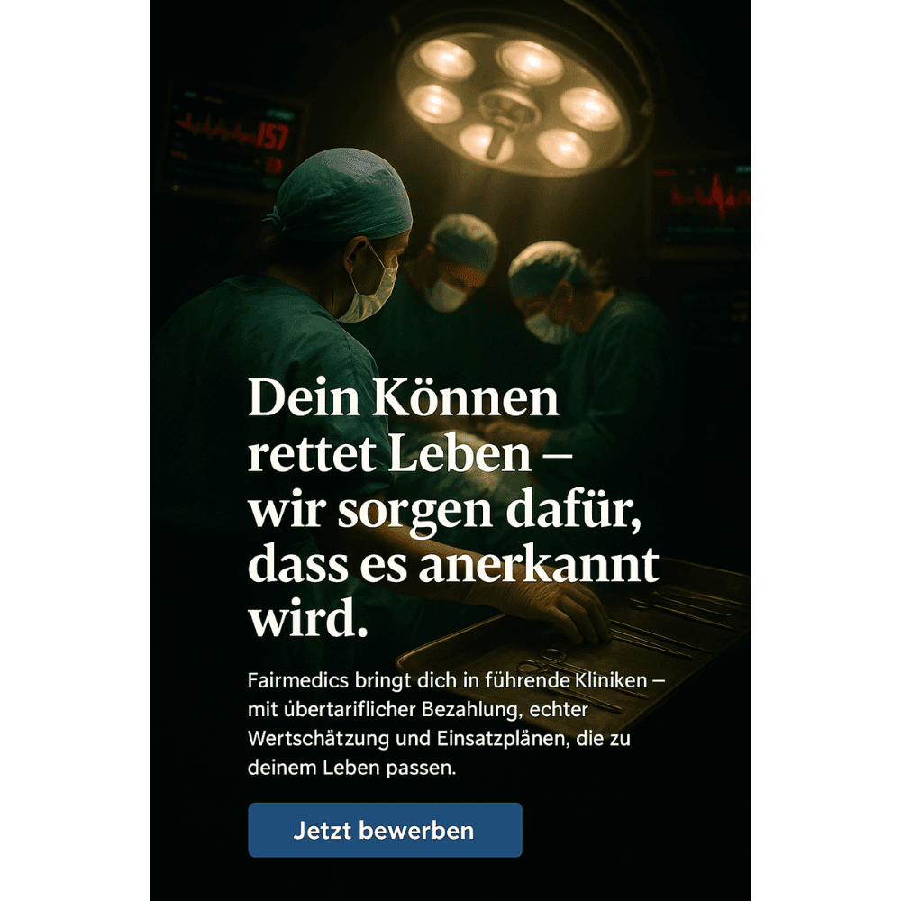 Dein Können rettet Leben - Fairmedics sorgt dafür, dass es anerkannt wird.