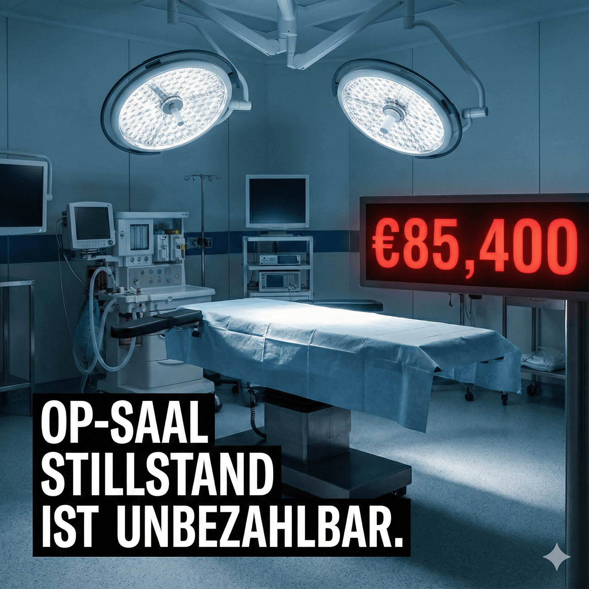 OP-Stillstand ist unbezahlbar