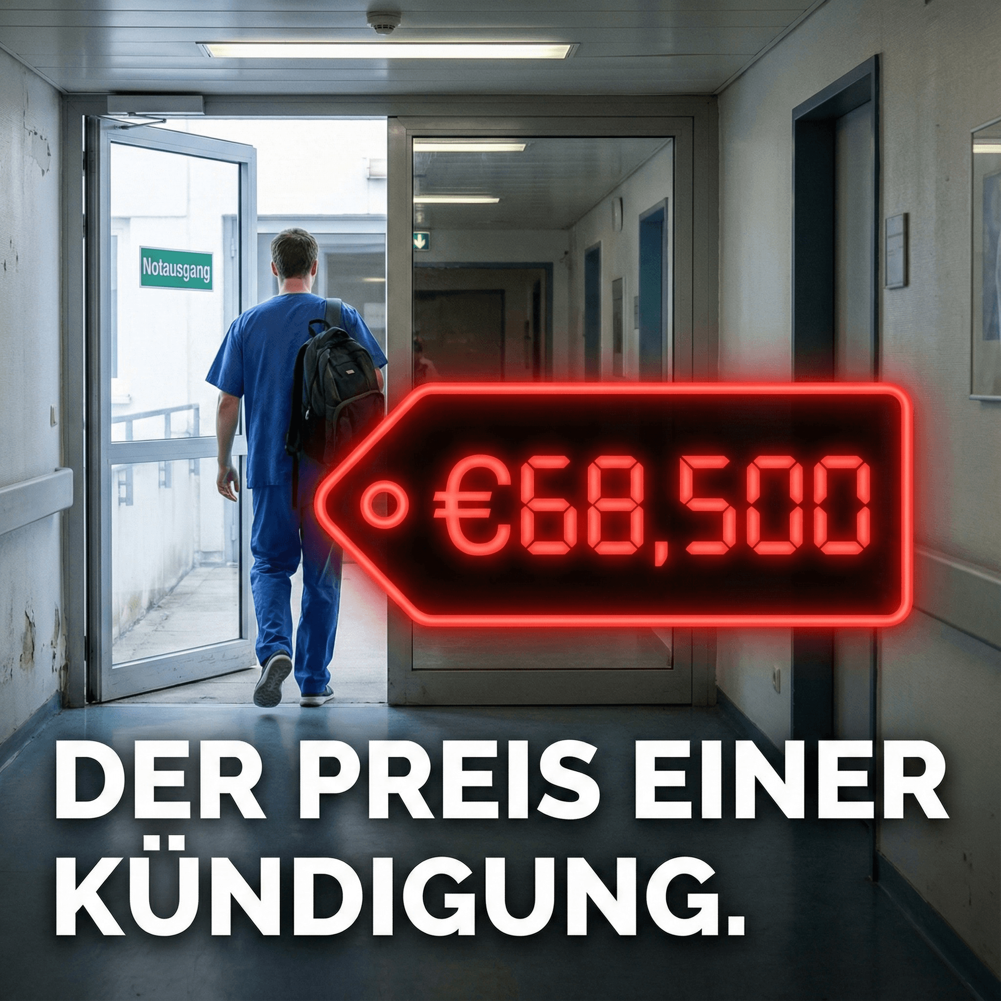 Der Preis einer Kündigung einer Intensivfachkraft